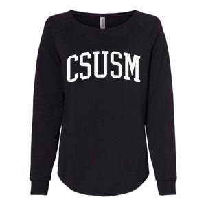 CSUSM Athletic Arch College University @ Alumni Womens California Wash Sweatshirt