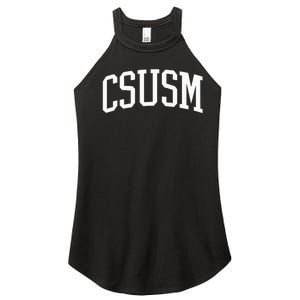 CSUSM Athletic Arch College University @ Alumni Women's Perfect Tri Rocker Tank