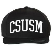 CSUSM Athletic Arch College University @ Alumni Wool Snapback Cap