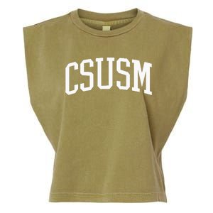 CSUSM Athletic Arch College University @ Alumni Garment-Dyed Women's Muscle Tee