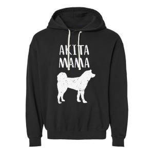 Cool Akita  Akita Mom Owner Pet Lover Garment-Dyed Fleece Hoodie