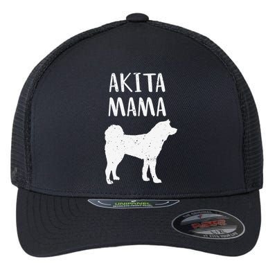 Cool Akita  Akita Mom Owner Pet Lover Flexfit Unipanel Trucker Cap