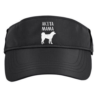 Cool Akita  Akita Mom Owner Pet Lover Adult Drive Performance Visor