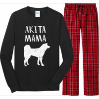 Cool Akita  Akita Mom Owner Pet Lover Long Sleeve Pajama Set