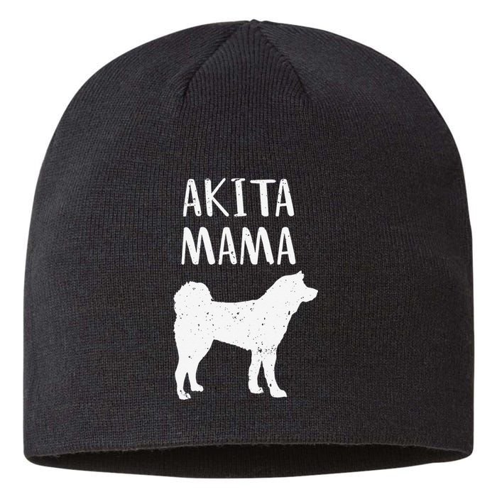 Cool Akita  Akita Mom Owner Pet Lover Sustainable Beanie