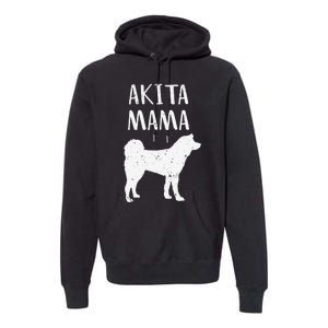 Cool Akita  Akita Mom Owner Pet Lover Premium Hoodie