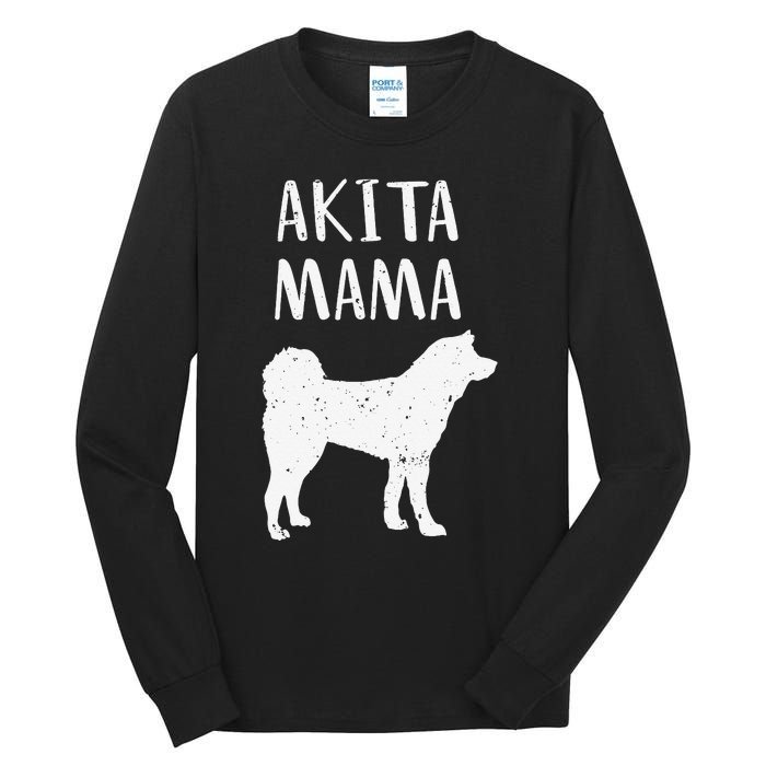 Cool Akita  Akita Mom Owner Pet Lover Tall Long Sleeve T-Shirt