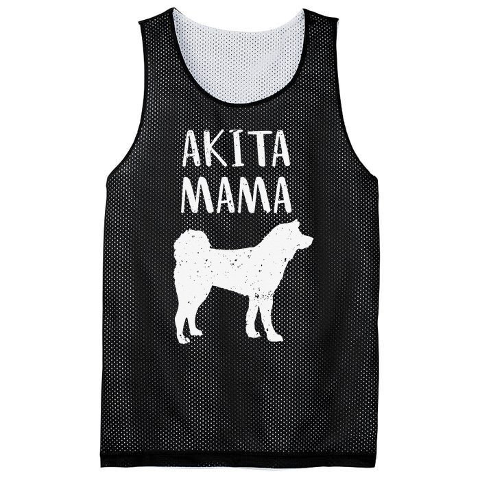 Cool Akita  Akita Mom Owner Pet Lover Mesh Reversible Basketball Jersey Tank