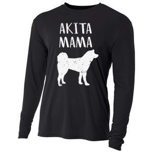 Cool Akita  Akita Mom Owner Pet Lover Cooling Performance Long Sleeve Crew