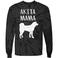 Cool Akita  Akita Mom Owner Pet Lover Tie-Dye Long Sleeve Shirt