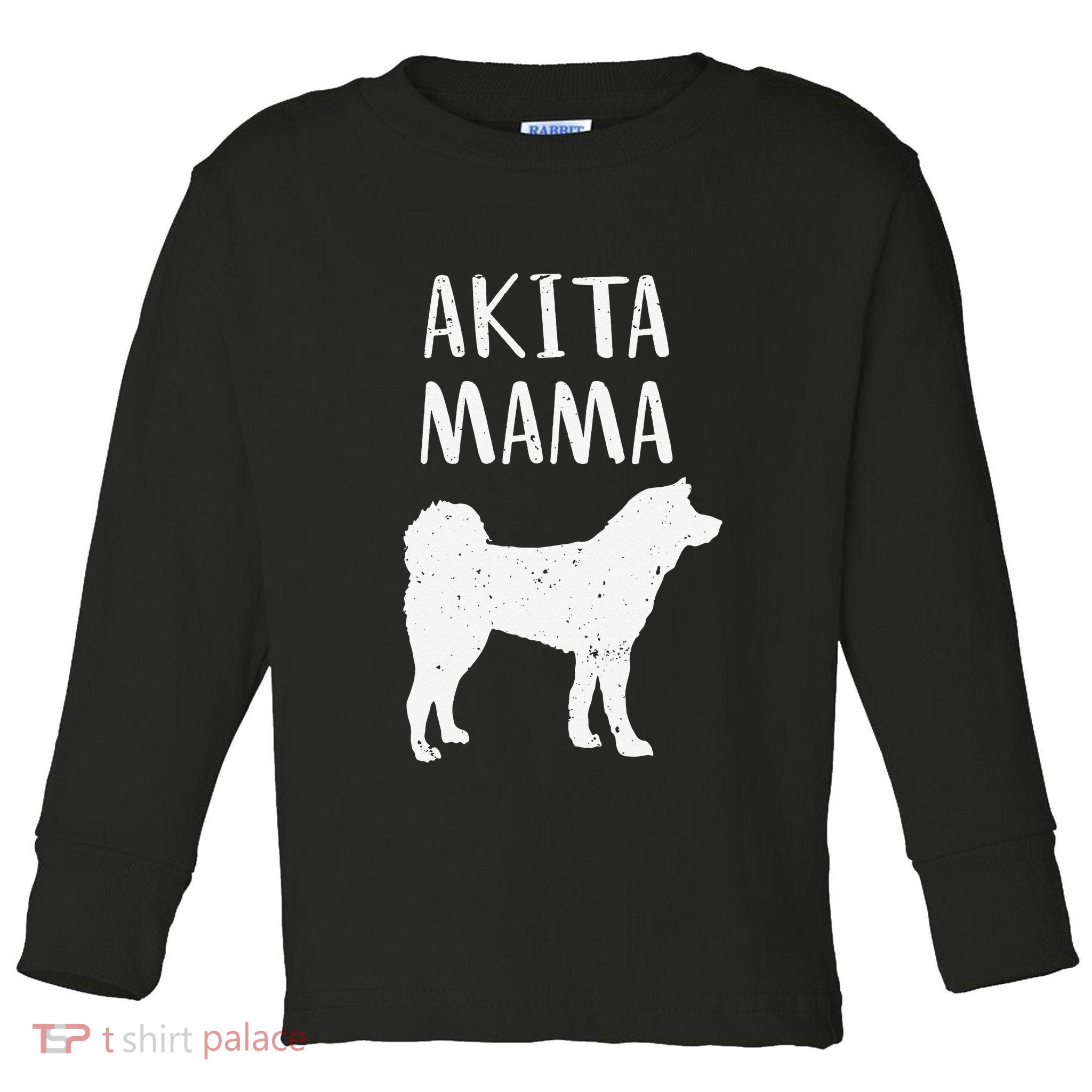 Cool Akita  Akita Mom Owner Pet Lover Toddler Long Sleeve Shirt