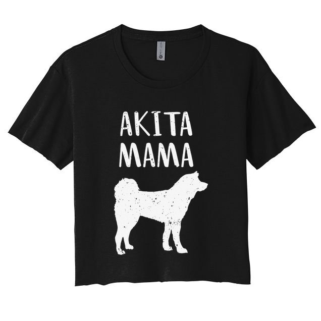 Cool Akita  Akita Mom Owner Pet Lover Crop Top