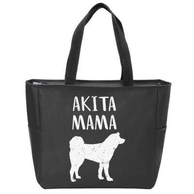 Cool Akita  Akita Mom Owner Pet Lover Zip Tote Bag