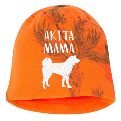 Cool Akita  Akita Mom Owner Pet Lover Kati - Camo Knit Beanie