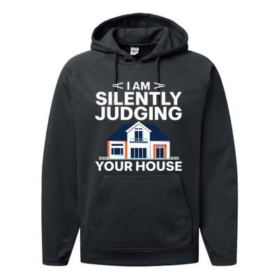 Cool Architect Art Wo Real Estate House Architecture Performance Fleece Hoodie