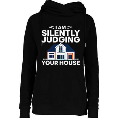Cool Architect Art Wo Real Estate House Architecture Womens Funnel Neck Pullover Hood
