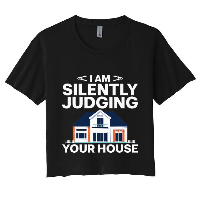 Cool Architect Art Wo Real Estate House Architecture Crop Top