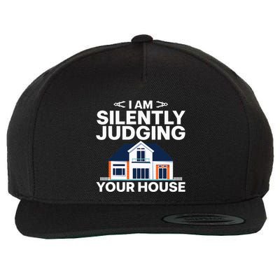 Cool Architect Art Wo Real Estate House Architecture Wool Snapback Cap