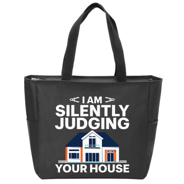 Cool Architect Art Wo Real Estate House Architecture Zip Tote Bag