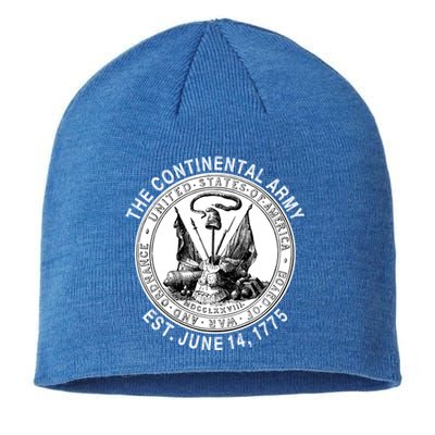 Continental Army America Independence Revolutionary War Seal Gift Sustainable Beanie