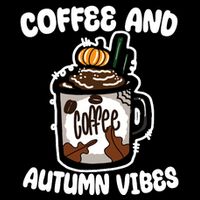 Coffee And Autumn Vibes Halloween 16 in Basic Backpack