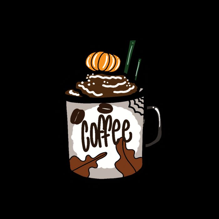 Coffee And Autumn Vibes Halloween 16oz Travel Tumbler