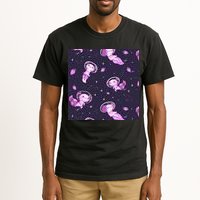 Cute Astronaut Axolotl Space Tall T-Shirt