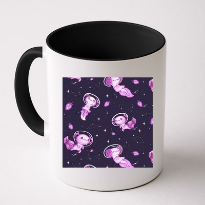 Cute Astronaut Axolotl Space Mug