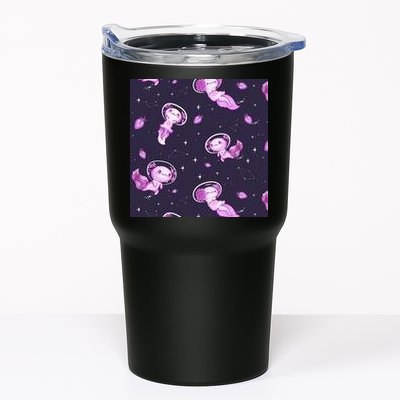 Cute Astronaut Axolotl Space Tumbler