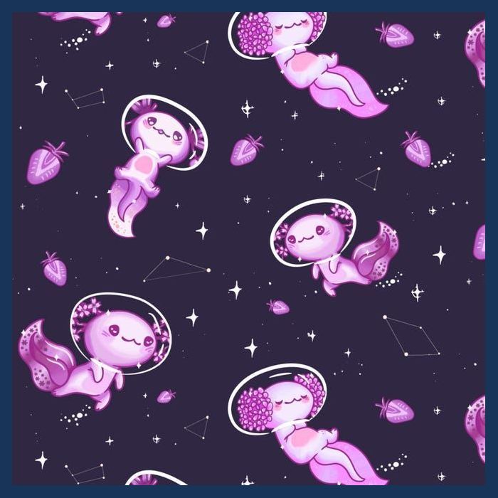 Cute Astronaut Axolotl Space Infant Baby Jersey Bodysuit