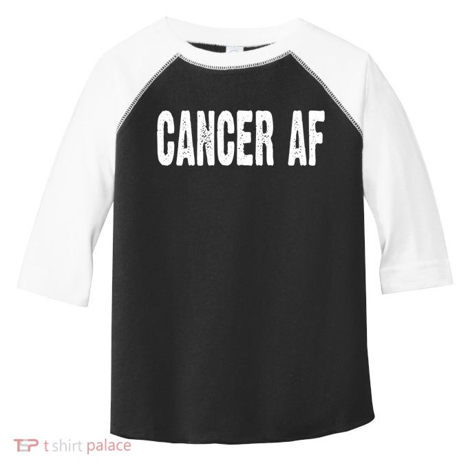 Cancer Af Astrology Horoscope Zodiac Star Sign Gift Toddler Fine Jersey T-Shirt