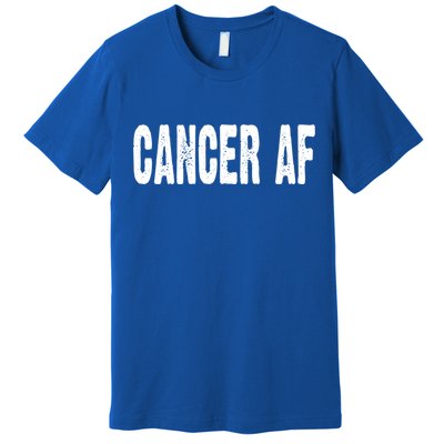 Cancer Af Astrology Horoscope Zodiac Star Sign Gift Premium T-Shirt