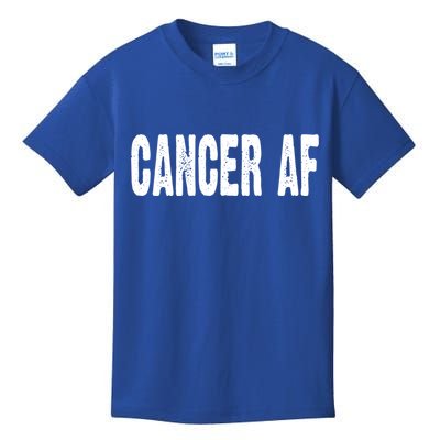 Cancer Af Astrology Horoscope Zodiac Star Sign Gift Kids T-Shirt