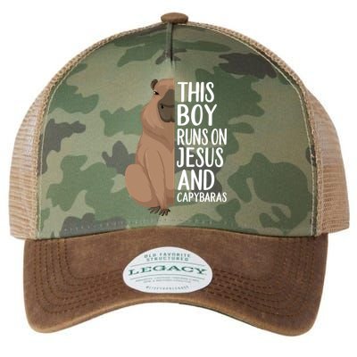 Capybara Art Animal For Capybara Lovers Legacy Tie Dye Trucker Hat