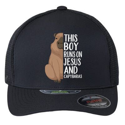 Capybara Art Animal For Capybara Lovers Flexfit Unipanel Trucker Cap