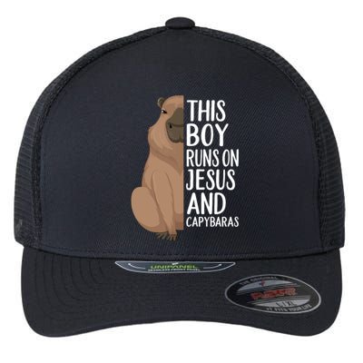 Capybara Art Animal For Capybara Lovers Flexfit Unipanel Trucker Cap