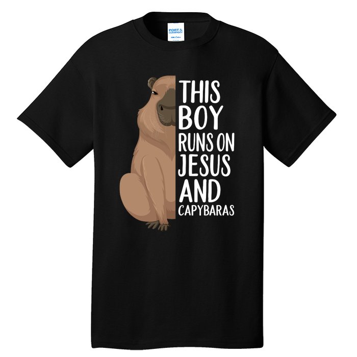 Capybara Art Animal For Capybara Lovers Tall T-Shirt