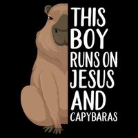 Capybara Art Animal For Capybara Lovers Bucket Hat