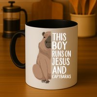 Capybara Art Animal For Capybara Lovers Mug