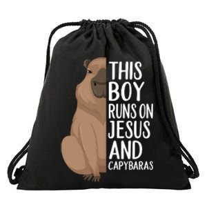 Capybara Art Animal For Capybara Lovers Drawstring Bag