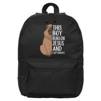 Capybara Art Animal For Capybara Lovers 16 in Basic Backpack