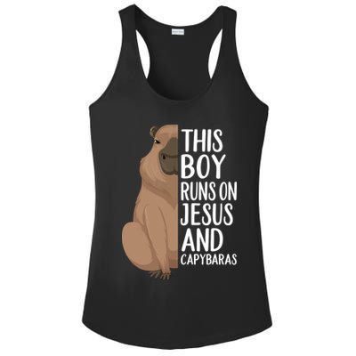 Capybara Art Animal For Capybara Lovers Ladies PosiCharge Competitor Racerback Tank