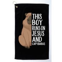 Capybara Art Animal For Capybara Lovers Golf Towel