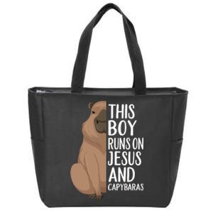 Capybara Art Animal For Capybara Lovers Zip Tote Bag