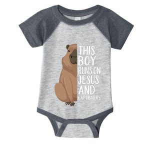 Capybara Art Animal For Capybara Lovers Infant Baby Jersey Bodysuit