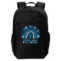 Child Abuse Awareness Domestic Violence Mental Health National Daily Commute Backpack