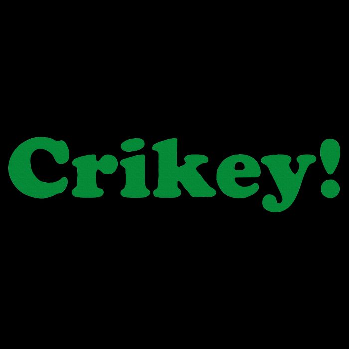 Crikey! Australia Aussie For Australian Slang Button