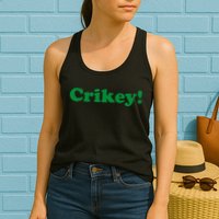 Crikey! Australia Aussie For Australian Slang Womens Tank Top