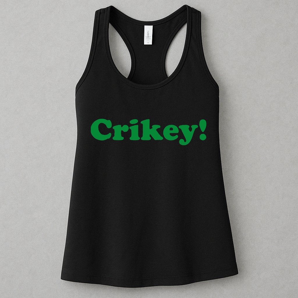Crikey! Australia Aussie For Australian Slang Womens Tank Top