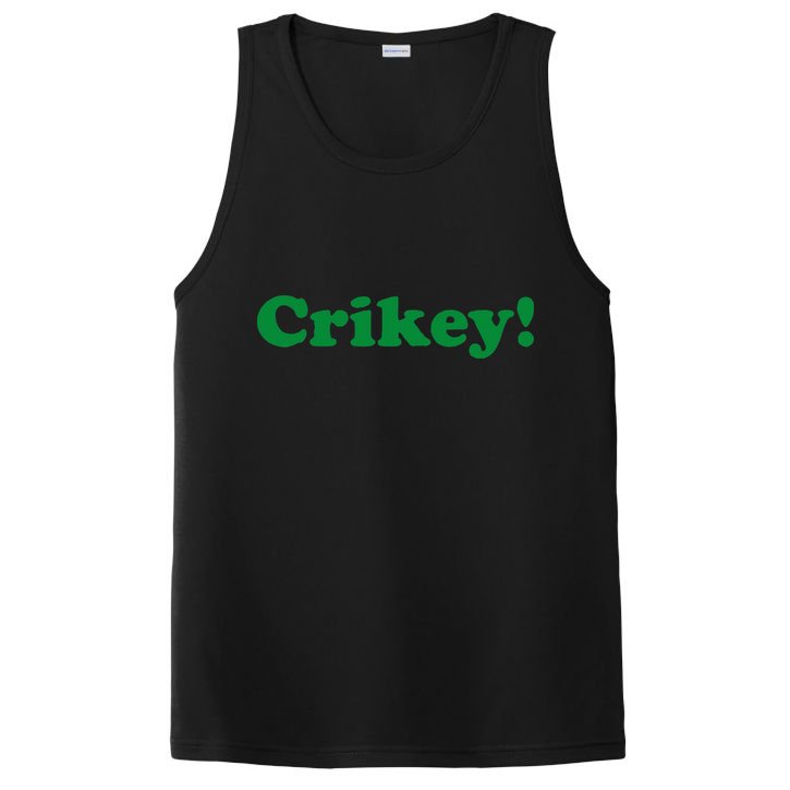 Crikey! Australia Aussie For Australian Slang PosiCharge Competitor Tank